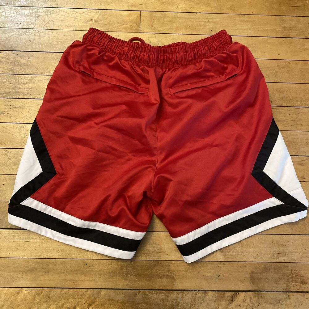 Air Jordan Shorts Size Men’s Medium Bulls Colors Drawstring Pockets Thick - Picture 8 of 12